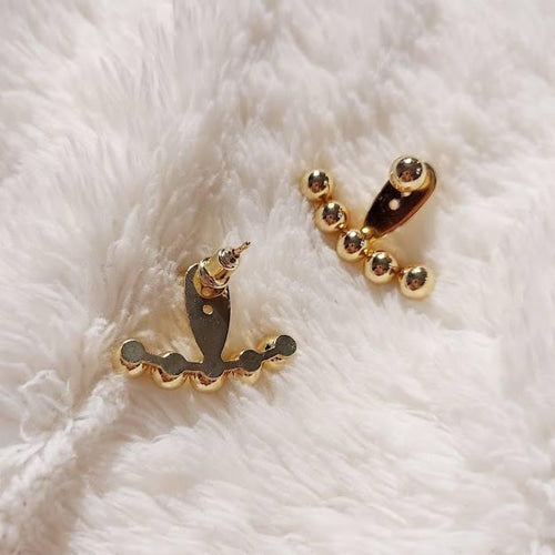 gold ball design pierce