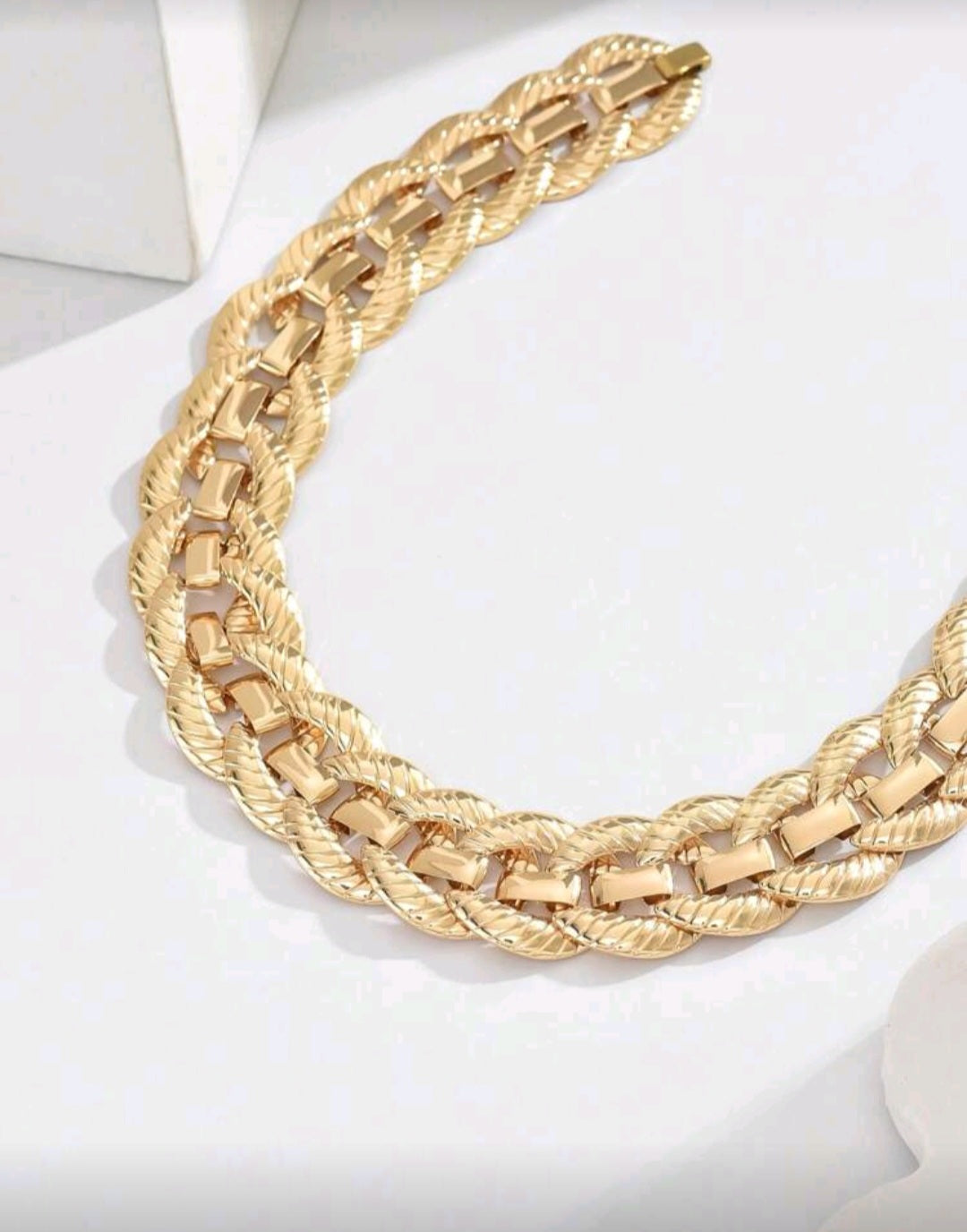 1pc Exaggerated European And American Style Metal Necklace, Suitable For Party And Daily Wear