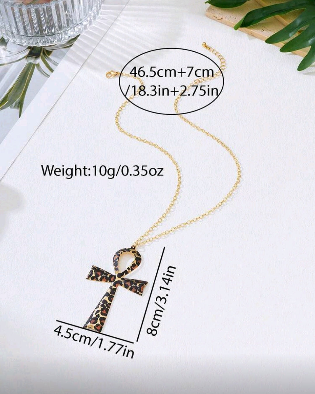 Ankh Key Necklace – Tiger Edition