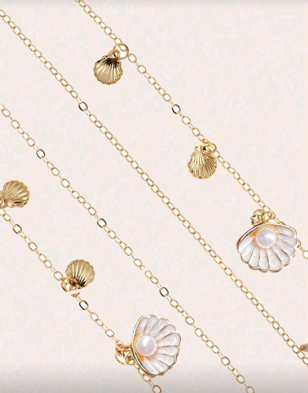 Tropiscape 1pc Fashionable Starfish And Shell Decorative Glasses Chain, Women's Ocean Style Metal Sunglasses Chain, Women's Glasses Anti Slip Chains, Suitable As Tourism And Vacation Sunglasses Decoration Chain Glasses Accessories For Women Vacay Vibes Va