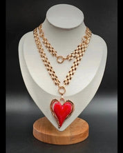 Red Heart Necklace