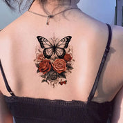 Butterfly Temporary Tattoo – Flash Style Decorative Body Sticker