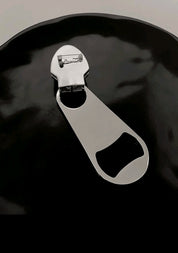 1 Set European & American Style Zinc Alloy Suit Accessories Zipper Brooch, Couple Wedding Party Travel Accessories 2025