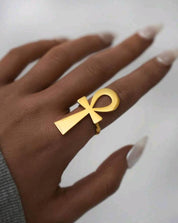 Ankh Ring – Symbol of Life and Protection