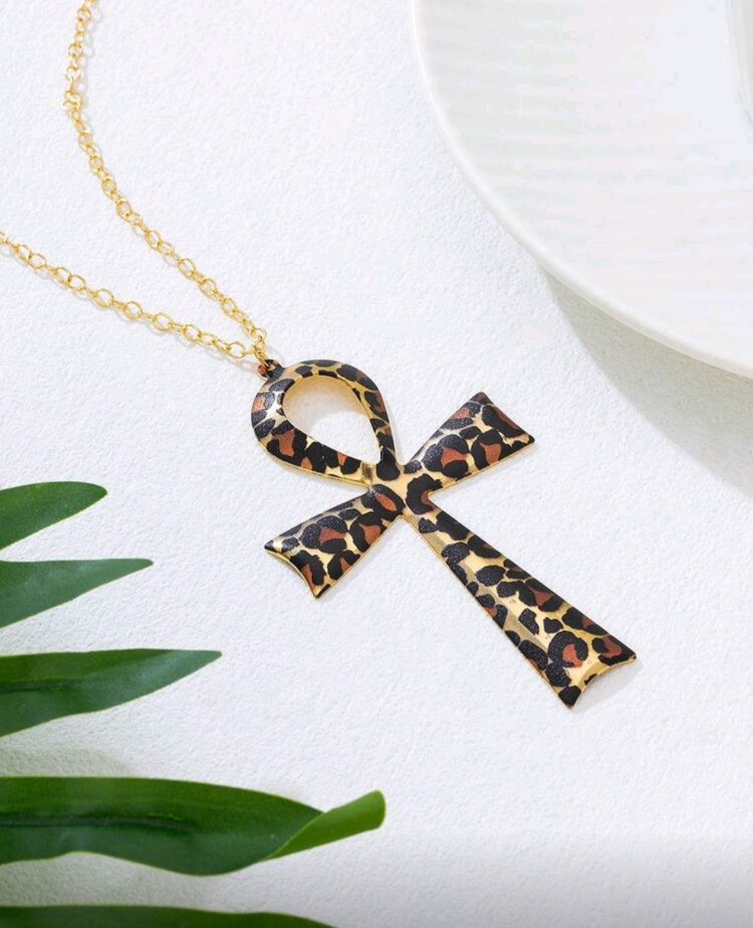 Ankh Key Necklace – Tiger Edition