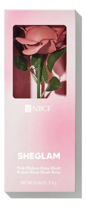 Blush Pink Ribbon Rose - Sheglam - Blush Em Formato De Rosa Rosa-claro