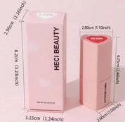 Heart-shaped 3-in-1 Cream Blush Stick pink Bubble