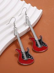 Musical Instrument Drop Earrings