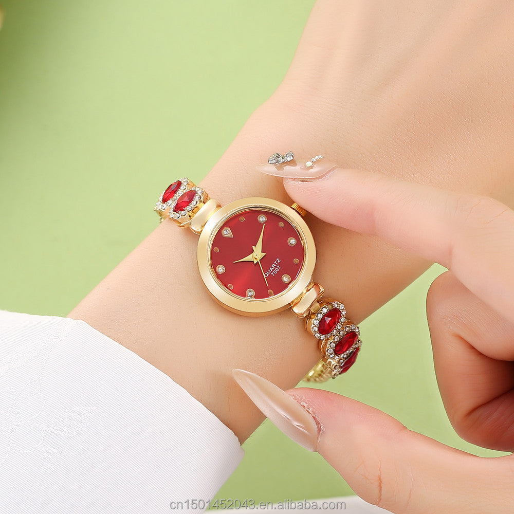 New diamond set small dial women's quartez watch