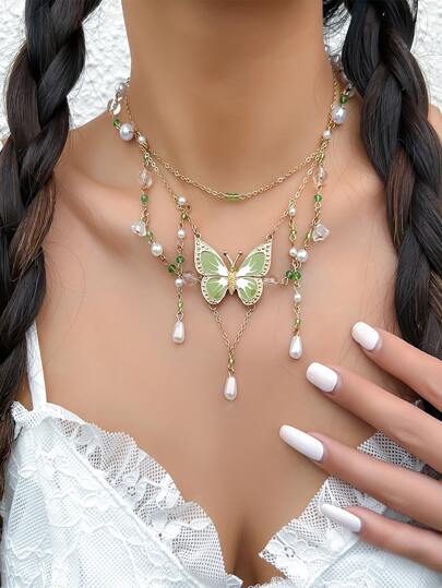 Butterfly necklace