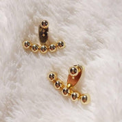 gold ball design pierce