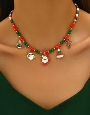 1pc Handmade Christmas Holiday Necklace