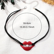 Lip Pendant Necklace – Elegant & Chic