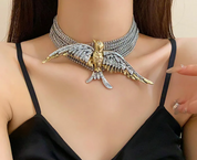 Flying Bird Pendant necklace