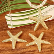 Women’s Boho Necklace & Earring Set – Starfish & Gold-Plated Beads for Holidays and Daily Looks