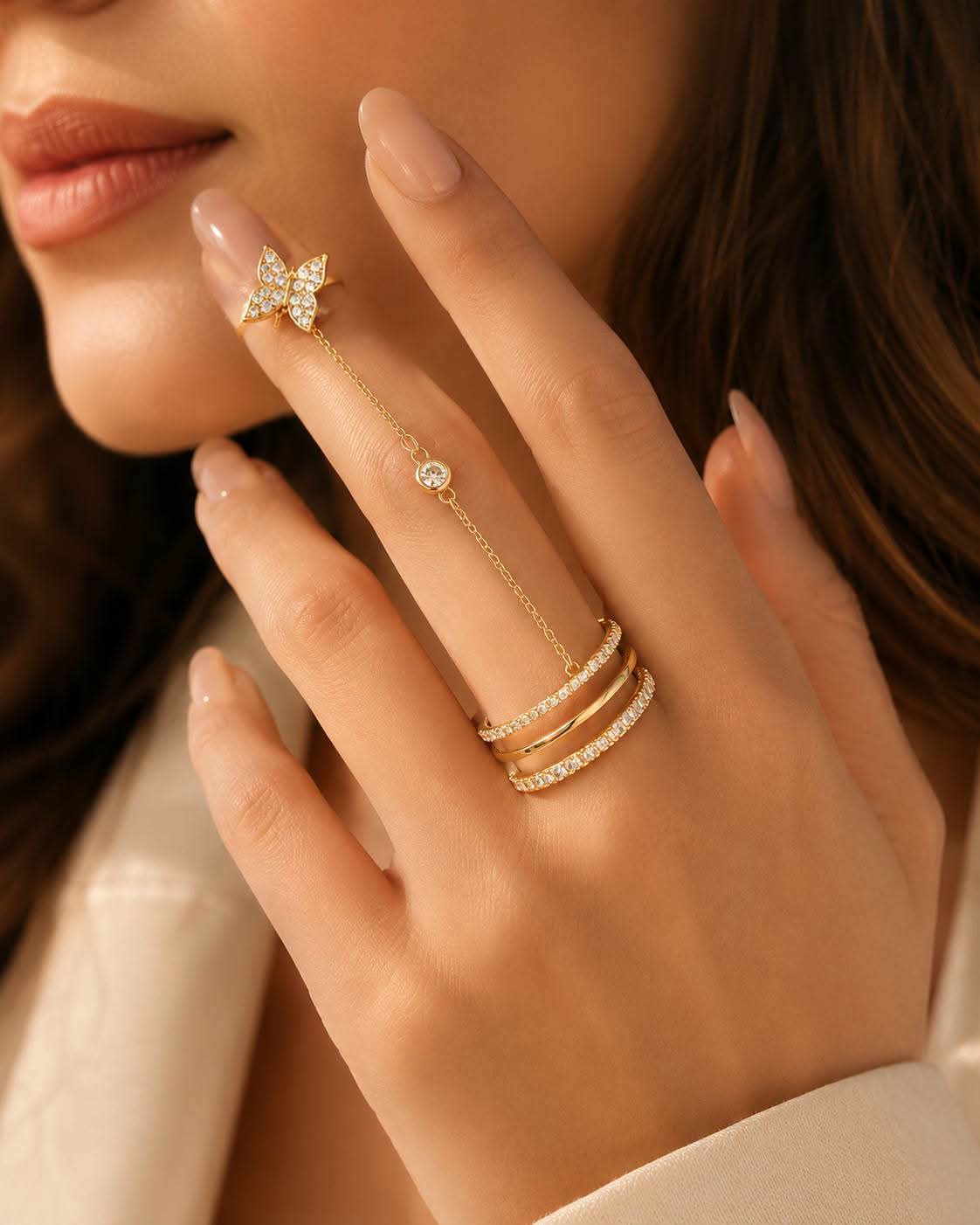 Finger Ring Chain