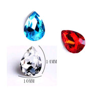 New! 3pcs/Set Non-Piercing Belly Button Rings Stickers – Faux Navel Jewelry with Crystal Heart & Teardrop Design Body Jewels