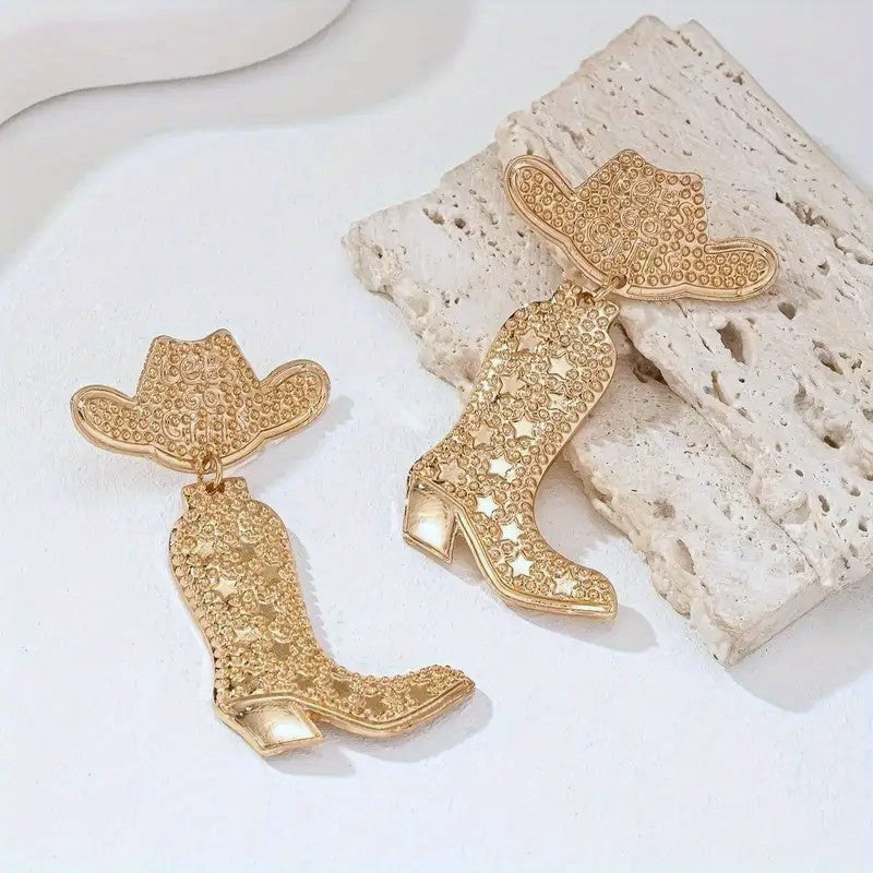 COWGIRL DANGLE EARRINGS