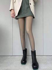 [1pc] 200g Sheep Velvet Opaque Tights, Thickened Skin-friendly Stocking Pants, Suitable For Winter, Spring And Autumn