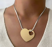 Metallic Harmony Heart