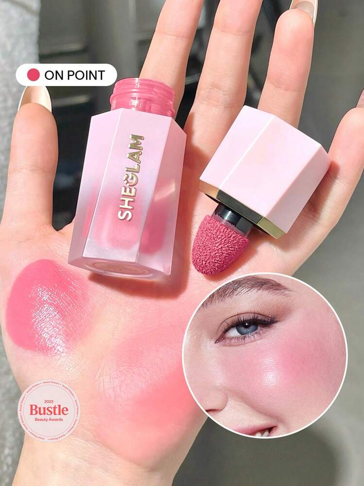 SHEGLAM Color Bloom Liquid Blush-on point