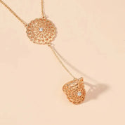 New Ins Women Fashion Finger Hollow Flower Bracelets for Women Crystal Hand Back Chain Bracelet pulseira feminina Party Gift