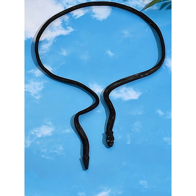 Women’s Snake Bracelet for Halloween – Adjustable Gothic Snake Bangle, Perfect for Parties, Costumes, and Daily Wear
