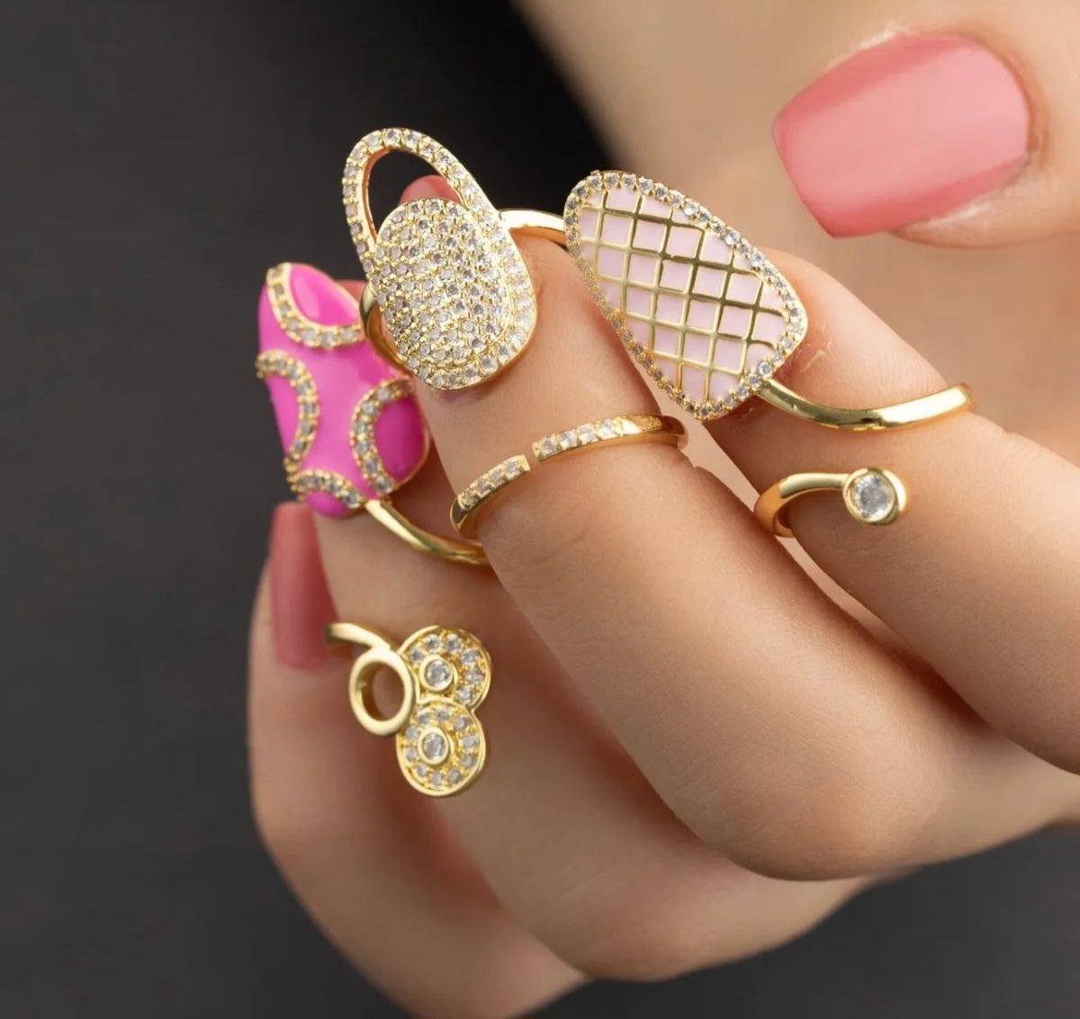 Minimalist Stainless Steel Knuckle Ring