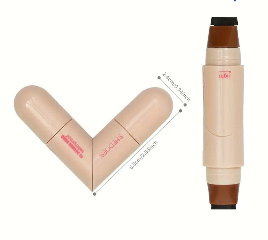 1pc Rotatable Eyeliner Stamp Pen – Dual-Ended Liquid Eyeliner #02