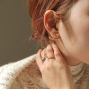 gold ball design pierce
