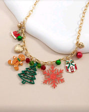 Women's New Christmas Necklace, Suitable For Autumn/Winter Wear, Great Christmas Gift For Friends