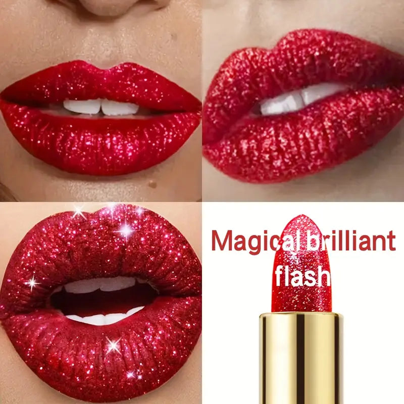 CmaaDu Diamond Sparkling Lip Gloss