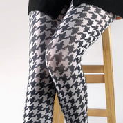 Premium 80D Fashion Colorful Opaque Tights for Women with Designs Control Top Pantyhose Patterned Stockings