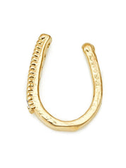 Party Allure Clip On Nose Stud Or Nose Clip Gold Plated With American Diamond Nose Ring