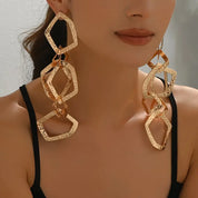Golden earrings