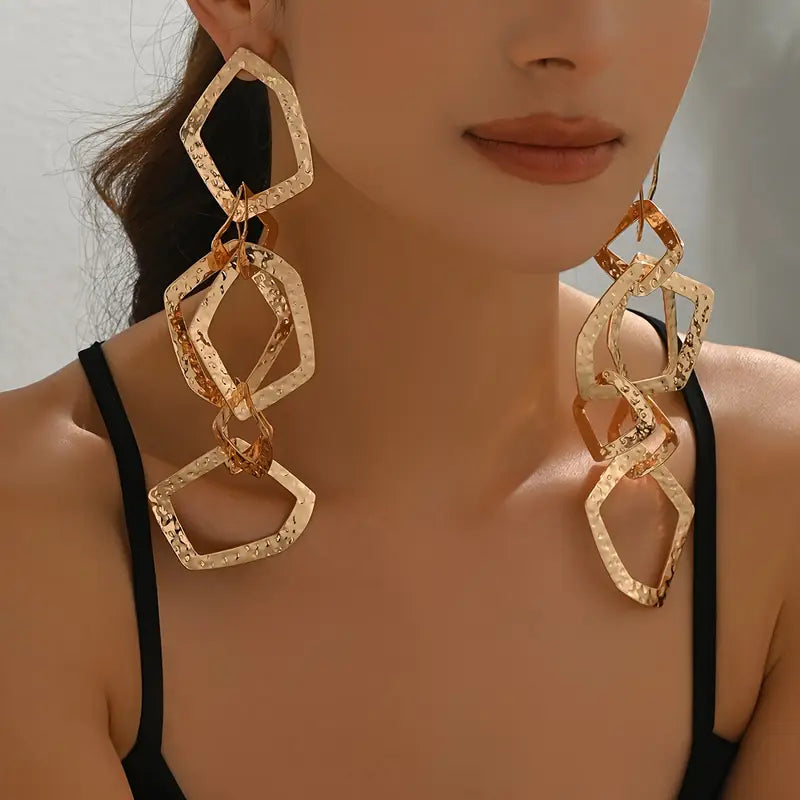 Golden earrings