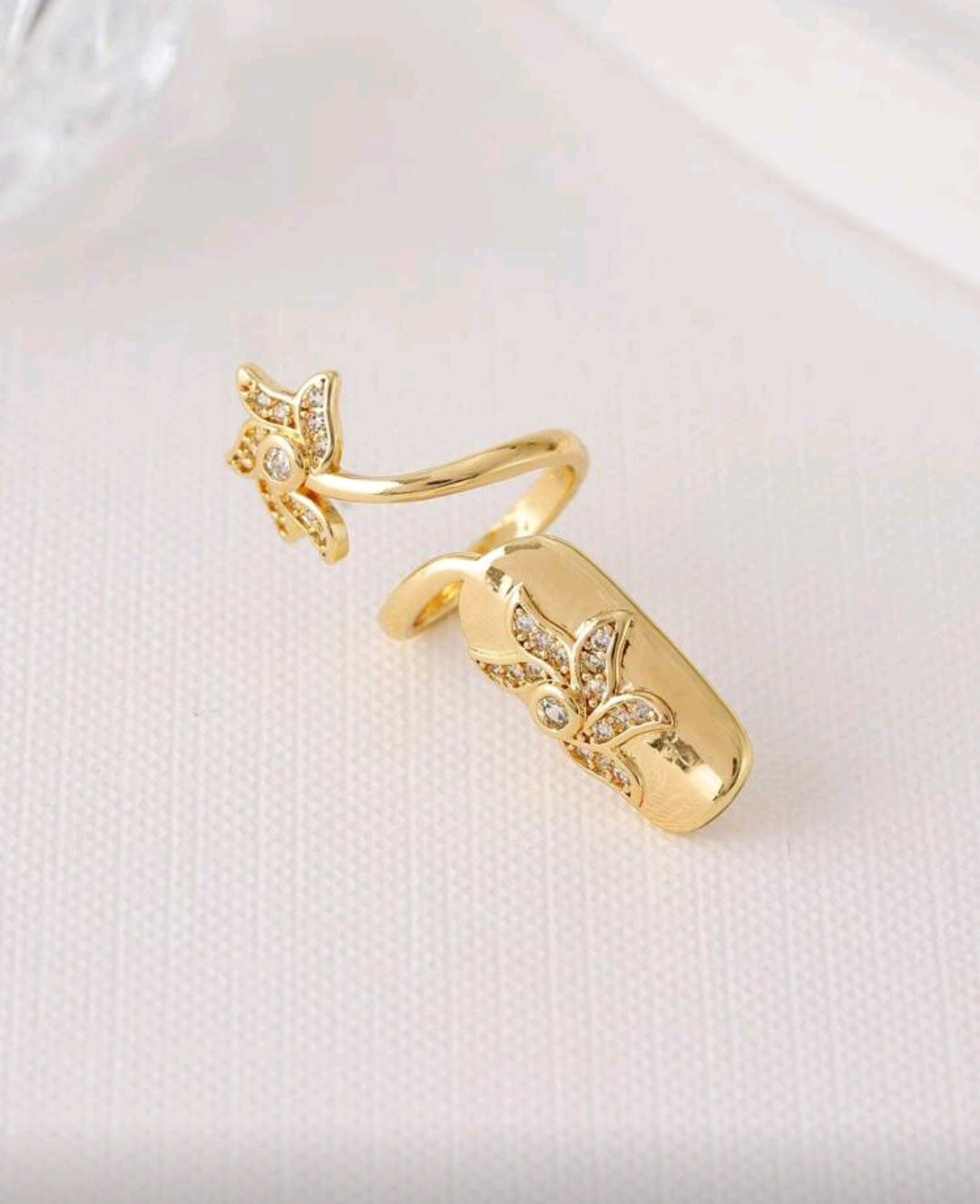 1pc Summer Beach Wedding Season of graduation Gift Music Festival Nail Ring