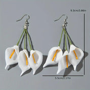 Tulip Flower Earrings – Elegant Floral Earrings for Women