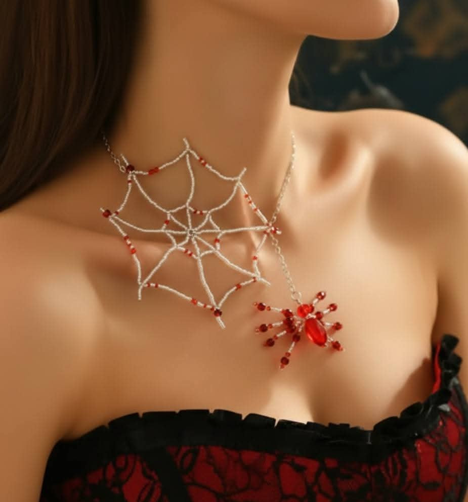 Spider necklace