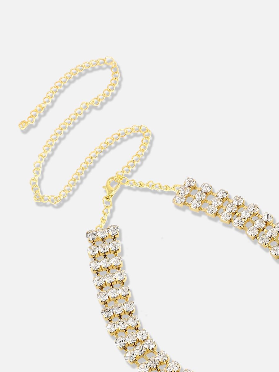 Silver Plated Designer Party Necklace for Women