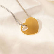 Metallic Harmony Heart