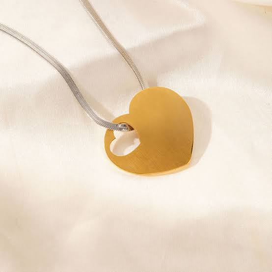 Metallic Harmony Heart