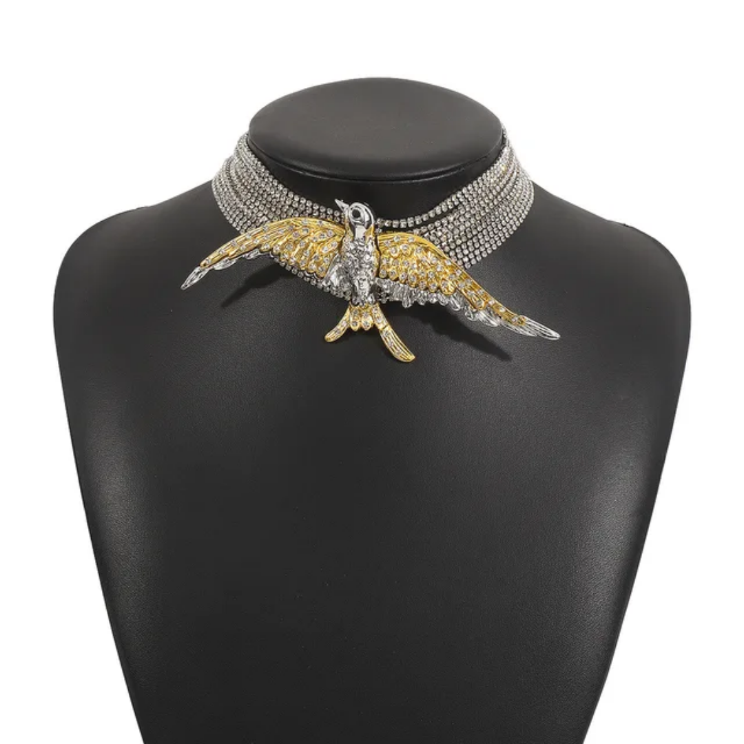 Flying Bird Pendant necklace