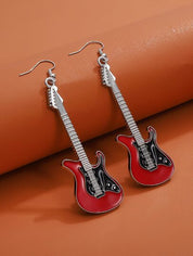 Musical Instrument Drop Earrings