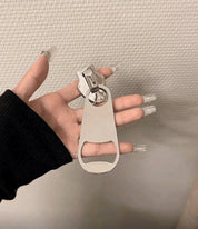 1 Set European & American Style Zinc Alloy Suit Accessories Zipper Brooch, Couple Wedding Party Travel Accessories 2025