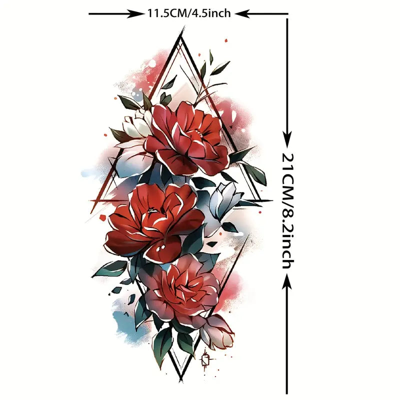 Flowers tatoo