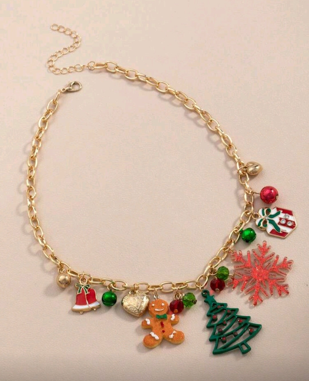 Women's New Christmas Necklace, Suitable For Autumn/Winter Wear, Great Christmas Gift For Friends